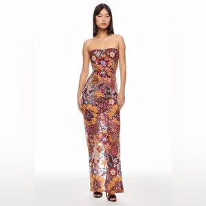 Dahlia Maxi Dress in Sequin Multi